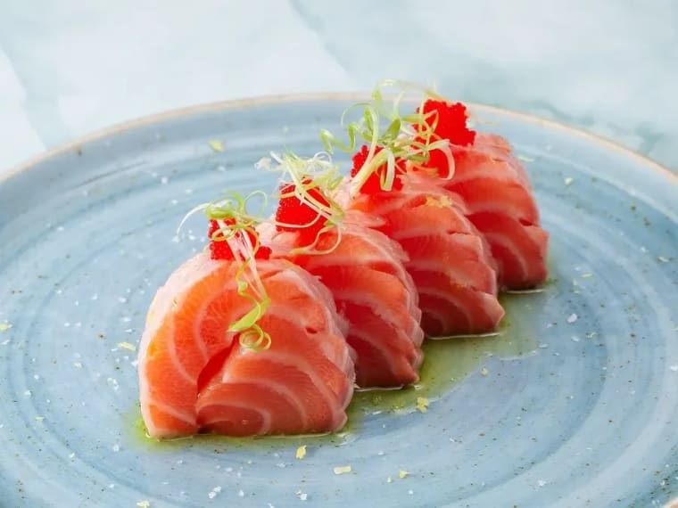 Sashimi de Salmão